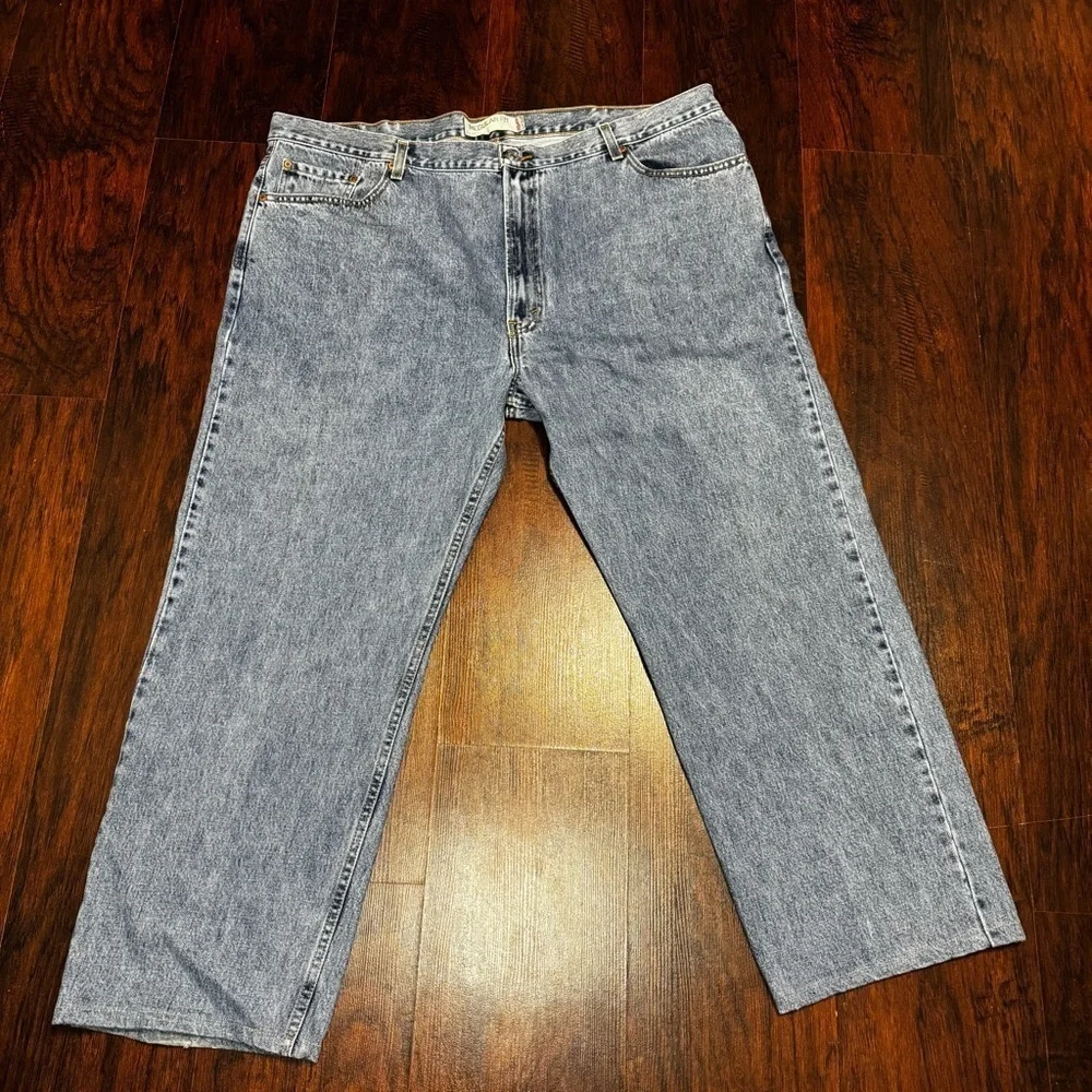 Levi's 505 Vintage y2k Light Blue Relaxed Jeans 44x30